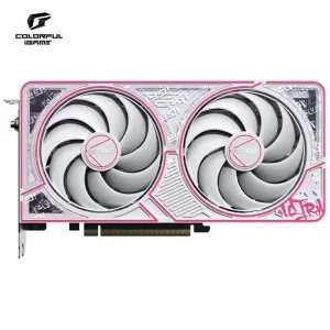 Colorful iGame RTX 5050 Ultra W DUO OC 8GB GDDR6 Graphics Card 128bit PCIe 5.0 Blackwell GPU DLSS 4 Tracing Desktop Gaming