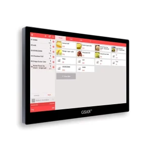 Commercial Wall-Mounted 15.6 Inch Aluminum Metal All-in-One Touch Screen POS System Cash Register Machine Supplier