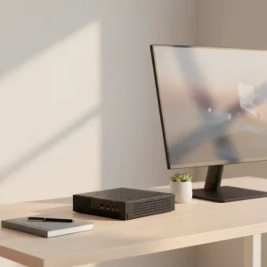 Compact Intel Core I3 1005G1 Mini PC Desktop 4GB Video Memory 1TB Hard Drive Supports DDR4 RAM Nvme SSD Win11/Linux Office AI