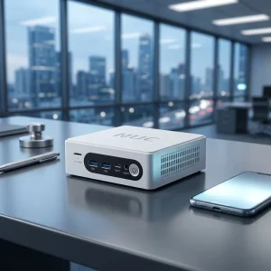 Compact N100 N150 Small Form Factor Mini PC 32GB RAM Win10 11 Dual 4K Display Industrial Desktop US Plug for Home Office