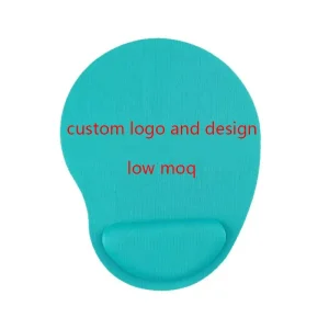 Computer Accessories Low MOQ Solid Color Custom Logo Personalized Anime Cartoon Design Gaming EVA Mouse Pads Wrist Pad Stock