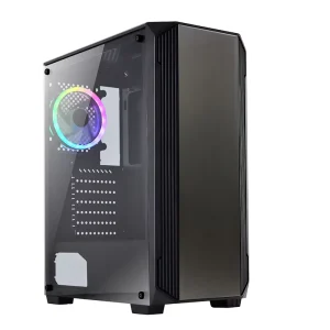 Computer Case Desktop Stock ATX GAMING Case ABS Plastic Complied 240mm Water Cooling 200 12 P Plastic Mini Itx Mid Tower
