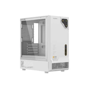 Computer Case M-ATX RAMS 1.0-W Fan Speed and ARGB Control Button