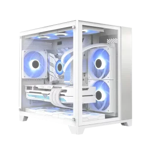 Computer Parts Desktop ATX PC Case OEM Factory White Gaming Computer Case