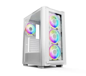 Computer Parts Factory White ATX Pc Gaming case OEM ODM Computer Cases Towers for Gamer Pc Parts with Verified Suppliers