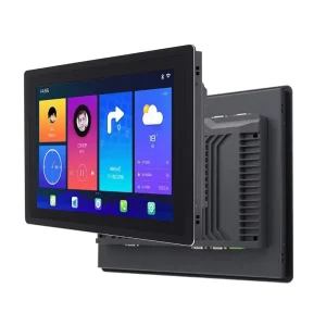 Computer Waterproof Touch Screen Display Wall Mounted Industrial Control Locomotive Room Panel PC All in one Machine I3 I5 I7