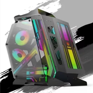 Computerkast Gaming Pc case ATX case USB3.0 Tempered Glass Oem Odm Desktop Cabinet Pc Tower Computer Casing