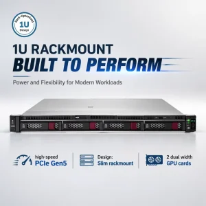 Computing Performance Ddr5 Memory Hpe Proliant Compute Servers Hpe Proliant Dl320 Gen12 1u Rack Server