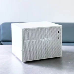 Cool 9 Bay Network Attached Storage (NAS) Server Chassis Mini ITX ATX Tower Computer Case Cooling Fan 9 Bay Desktop PC Rack