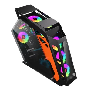 Cool Desktop Atx Glass Pc case Gaming Computer Cases and & Towers for Desktop