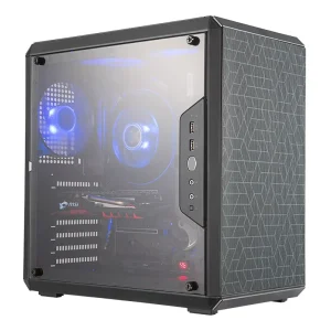 Cooler Master Q300L Q500 Mid Tower MicroATX Steel Desktop Computer Case with Side Transparent Panel