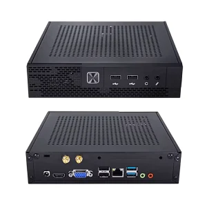 Core i9 14th Gen J4125 Mini PC Dual Display VGA and HDMI 4K Fan-Cooled Micro Desktop Computer