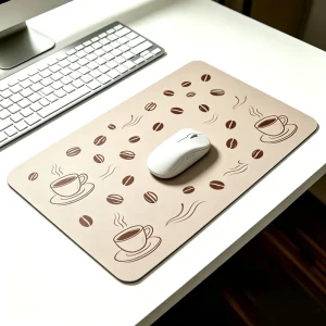 Crack-Proof Printed Custom PVC Mouse Pad Desk Mat for Design Center