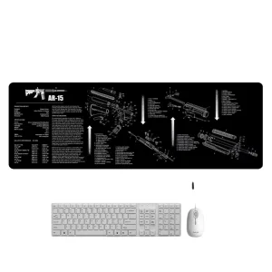 Creative Heated 3mm Thick Rectangular Rubber Gaming Mouse Pad Anti Skid Feature Customized Size for Office Esports Use Stock