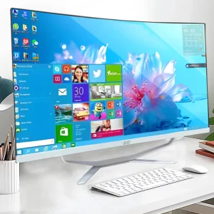 Curved Screen All in one PC i3 i5 i7 Desktop Computer Office 27 inch OEM AIO Desktop Computer Monoblock All in One PC