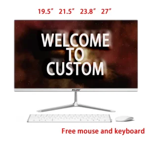 Custom 27 Inch Intel Core i7 All-in-One Gaming PC Monoblock Desktop Computer