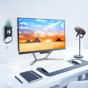 Custom Aio PC 19 21.5 23.8 Inch Core I3 I5 I7 Supplier Business Desktop All in One Computer