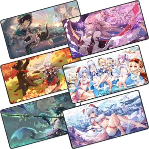Custom Animal Cartoon Mouse Pad Natural Rubber Non Slip Waterproof Stitched Edge Soft Fade Resistant for Kids Office