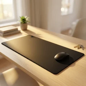 Custom Anime 3D Large Gaming Mouse Pad XXL Black Non-Toxic for Office, Home, and PC Keyboard