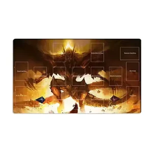 Custom Anime TCG Trading Card Game Rubber Gaming Mouse Pad Anti-Slip Soft Fabric CMYK Sublimation