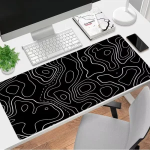 Custom Anti slip Natural Rubber & Fabric Gaming Mouse Pad Soft Desktop Mat 800x300mm in Stock