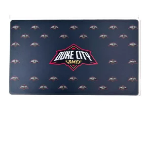 Custom Cute Anime Heated Gaming Mouse Pad 14 x 24 in Natural Rubber and Polyester Fabric Anti-Slip RGB
