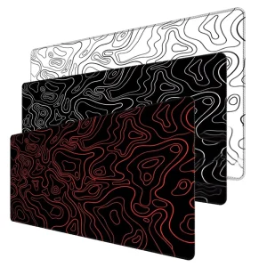 Custom Design Large Gaming Mouse Pad with Non Slip Rubber Base Thick Durable Fabric Personalized Mouse Pad