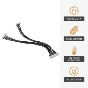 Custom Electronics Connector 2510 2.54mm Pitch 2/3/4/5/6/7/8/9/10-Pin Cable Wire Harness