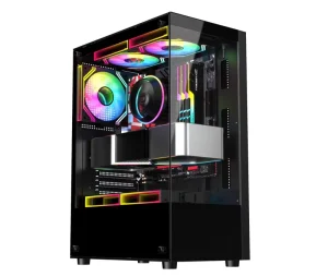 Custom Empty Gaming PC Case Computer Tower