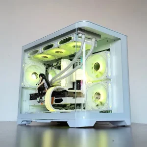 Custom Fantasy Wukong PC Case Gaming Desktop Computer Tower ATX Full Tower Tempered Glass RGB Water Cooling Case