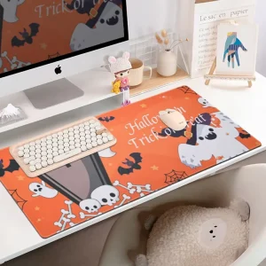 Custom Gaming Mouse Pad Natural Rubber Polyester Fabric Heat Transfer Non slip Sole Ergonomic Design Stock Home Office Use