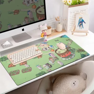 Custom Gaming Mouse Pad for PC and Laptop with Ergonomic Design and Non-Slip Rubber Base