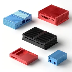 Custom Heat Sink Mini Computer Case Aluminum Extrusion Enclosure Industrial Electrical PCB Housing OEM Factory