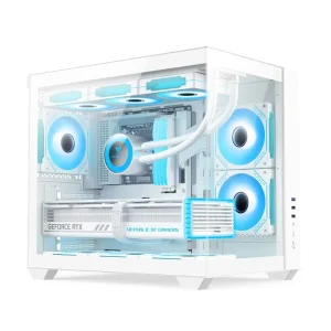Custom High Quality Aluminium Gaming PC Desktop Gaming Computer Desk Case ATX Computer Cases Towers CPU Cabinet
