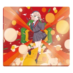 Custom High Quality Tempered Glass Mouse Pad Low Noise Eco friendly Anime Cartoon Logo Smooth Surface E Sports Gaming Pad Stock