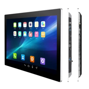 Custom IP65 Waterproof Aluminum Alloy Embedded Wall-Mount Industrial Panel PC Capacitive Touch Screen Linux Android 2GB 4GB 8GB