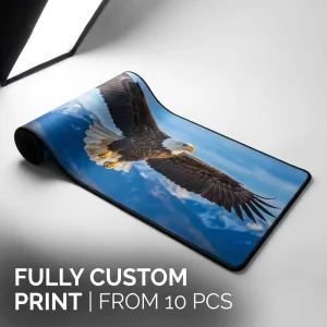 Custom Large Gaming Mouse Pad Sublimation Anime Cartoon Water Resistant Scratch Proof Non Slip Natural Rubber Extended XXL OEM