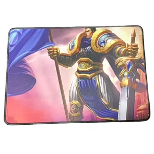 Custom Logo Anime Design Anti-Slip Wrist Protector Rubber Gaming Desk Mat for Keyboard and Mouse