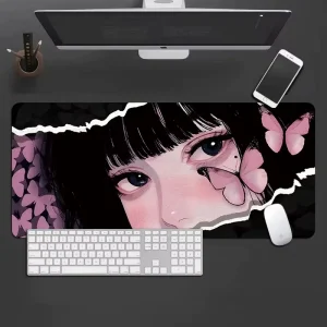 Custom Logo Eco friendly Waterproof Rubber Gaming Mouse Pad for Computer Keyboard and Mouse in Stock