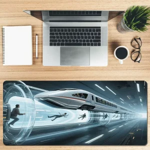 Custom Logo Fashion Mouse Pads in Various Sizes Anti Slip Rubber Oversized Gaming Desk Mats Computer Accessories