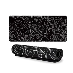 Custom Logo Mousepad 800x300mm Personalized Topographic Gaming Mouse Pads Tapis De Souris Big Picture Desk Mat Gaming Mouse Pad
