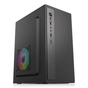 Custom Logo Office Desktop PC Case, Micro ATX Mid Tower Chassis, OEM/ODM