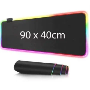 Custom Logo RGB Non Sublimation Printed Gaming Mouse Pad 2 6mm Thickness Large Personalize Dropshipping