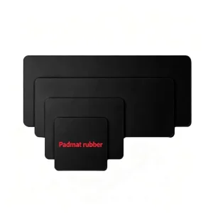 Custom Logo Rubber Gaming Mouse Pad Multi-Size Non-Slip Desk Mat with Stitched Edges, OEM Manufacturer