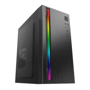 Custom Micro ATX PC Case with Handle Custom Front Panel LCD Mini Tower Computer Case