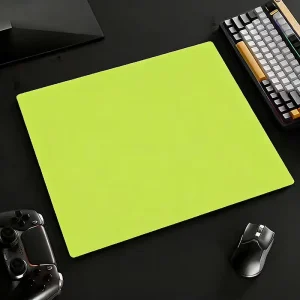 Custom Micro woven Fabric Surface for Smooth Gliding and Precise Control High density Poron Anti slip Esports Gaming Mouse Pad
