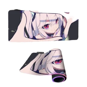 Custom OEM Anime Gaming Mouse Pad with 3D Printed Non Slip Base Water Resistant for PC Office Use in Stock & Fast Shipping