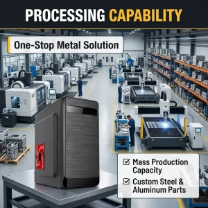 Custom Parts Black Mid Tower Office PC Chassis Be Quiet Computer Tower Cases Computer Components