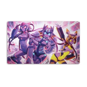 Custom Pattern Large Gaming Desk Pad with Anti-Slip Rubber Material for Keyboard and Mouse