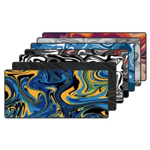 Custom Personalized Logo Printed Waterproof Mouse Pad Line Flow Gaming Mousepad Computer Mouse Mat XXL PC Keyboard Pads